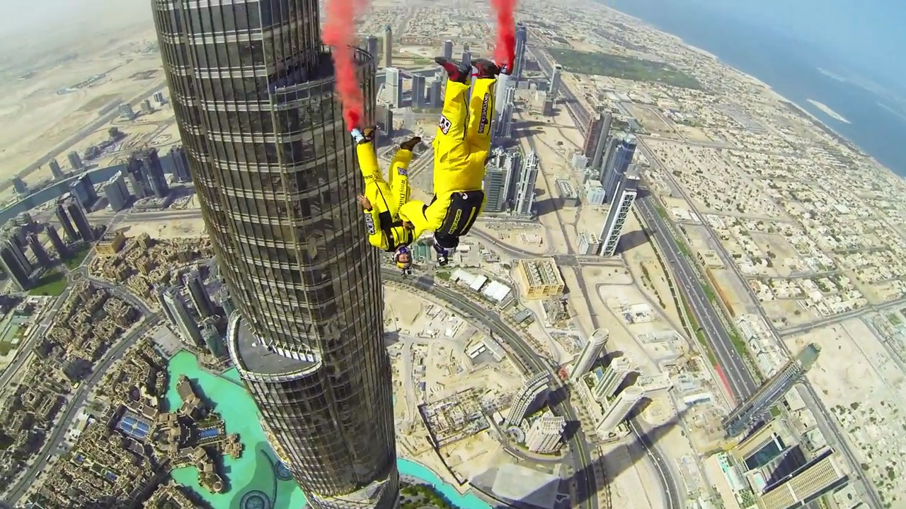 Soul Flyers World record Burj Khalifa Base Jump