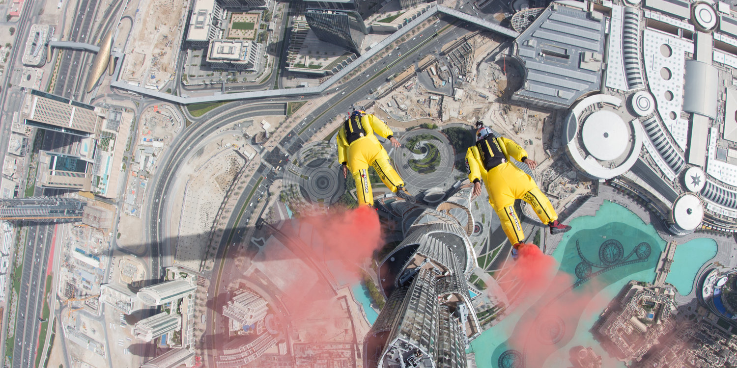 Soul Flyers World record Burj Khalifa Base Jump