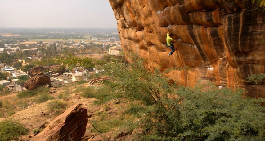 Kilian Fischhuber explore india climbing red bull