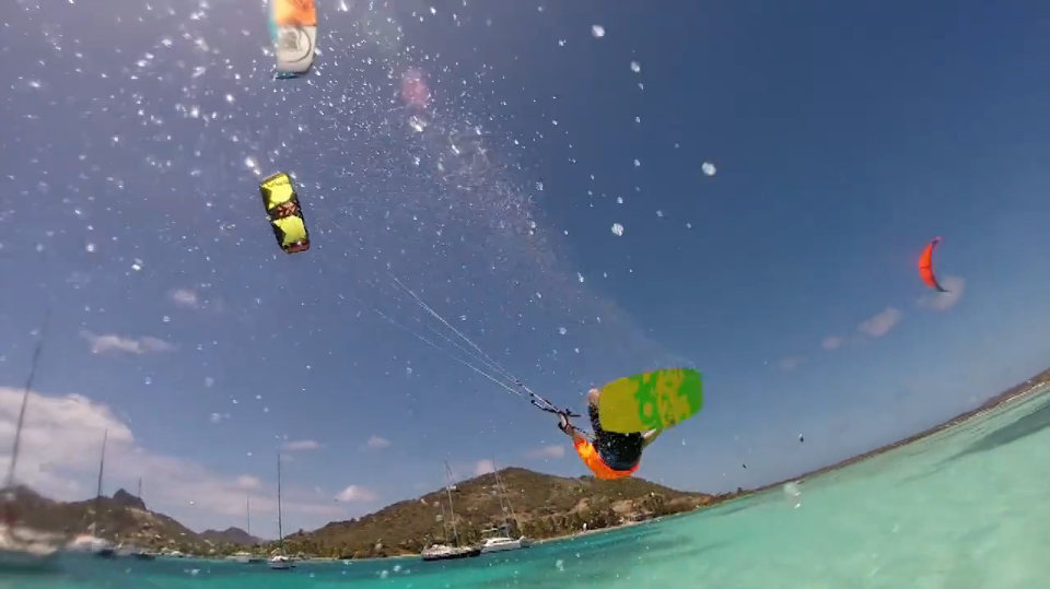 KiteSurf dans les Caraïbes