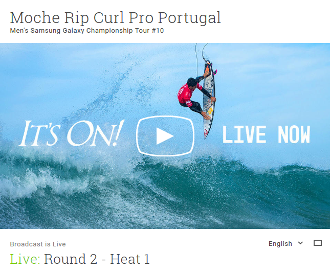 Moche Rip Curl Portugal 2015 en live