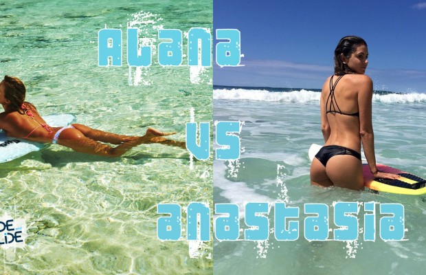 Alana Blanchard vs Anastasia Ashley sexy hot bikini string thong best of 2015