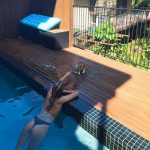 Alana Blanchard surf hot sexy bikini thong string nue nude