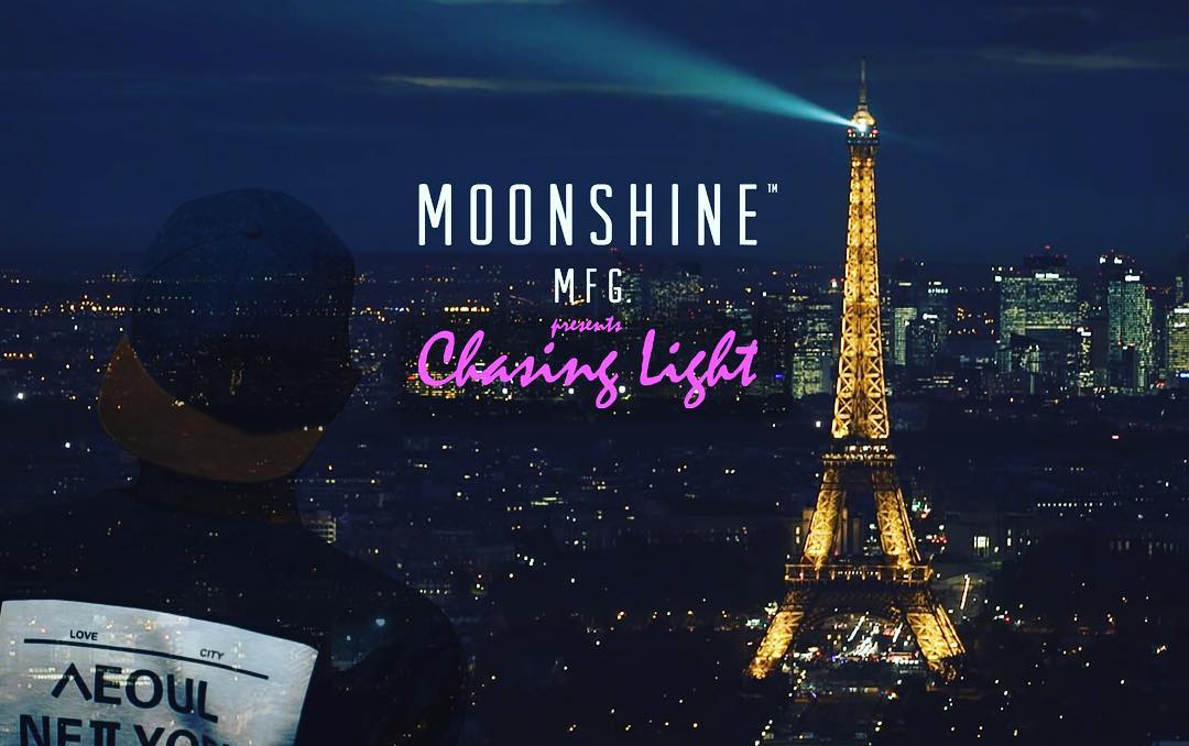 Jeff Corsi longboard Moonshine ARAlongboard Paris Chasing Light