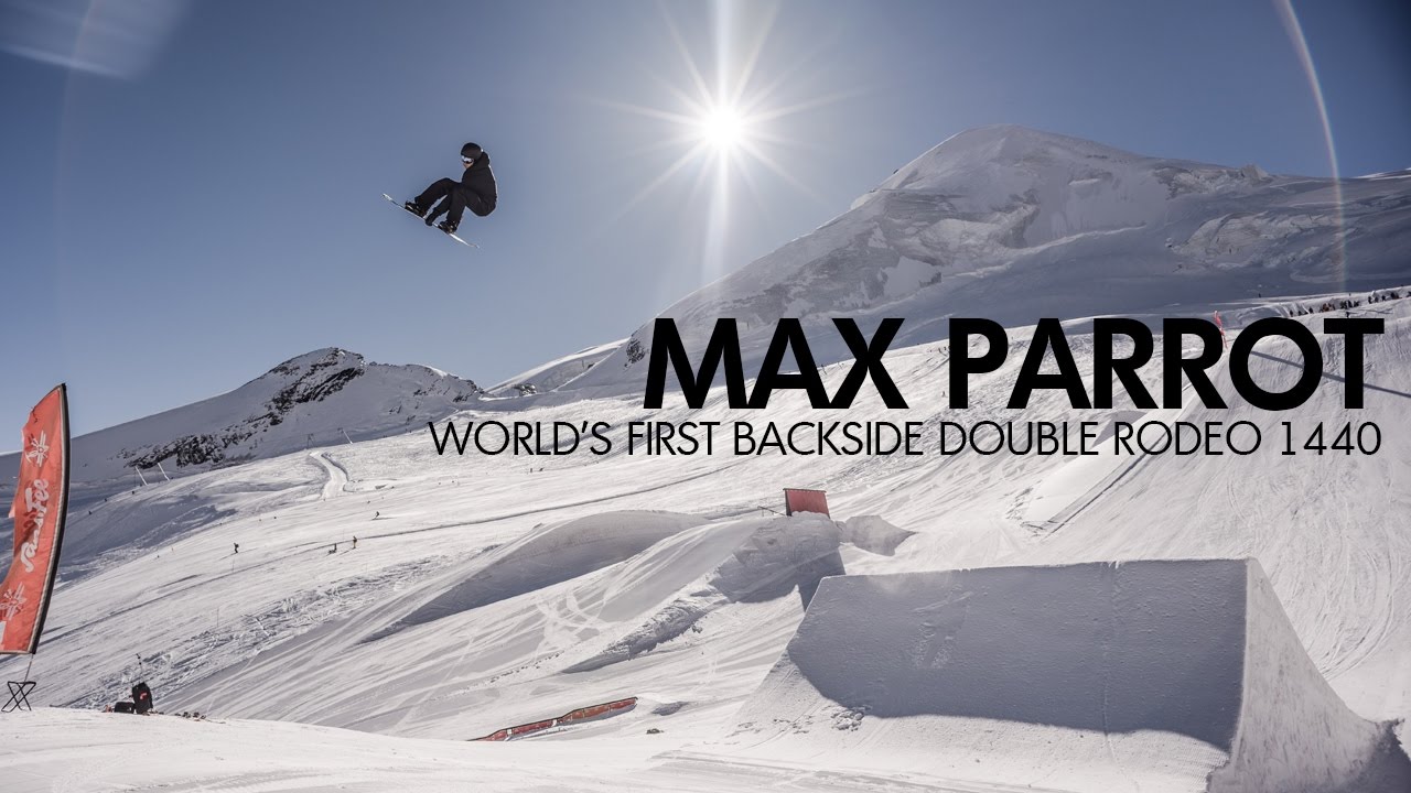 Première Mondiale pour Max Parrot avec un Double Backside Rodeo 1440