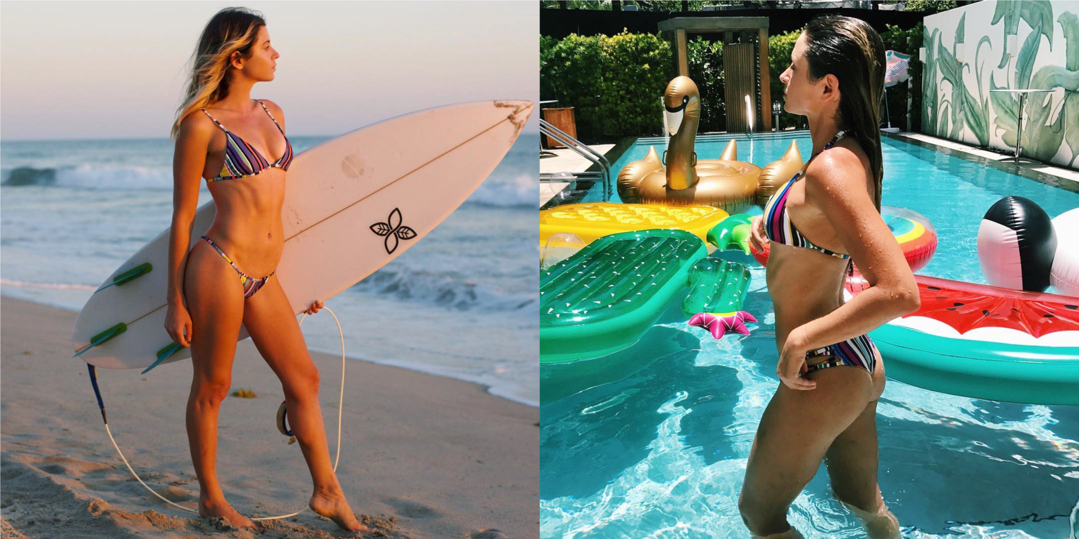 Anastasia Ashley surf hot sexy bikini thong string nue nude