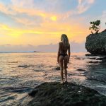 Bree Kleintop surf hot sexy bikini thong string nue nude