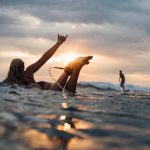 Laura Crane surf hot sexy bikini thong string nude nue