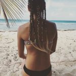 Maud La Car surf sexy hot string thong nude nue