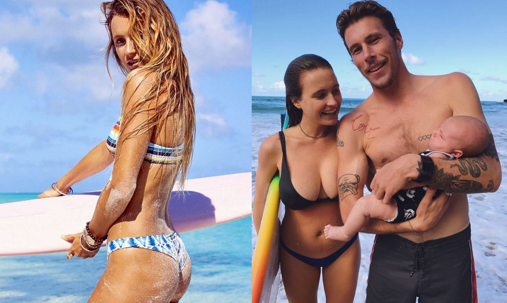 alana blanchard hot nude sexy thong bikini string surf