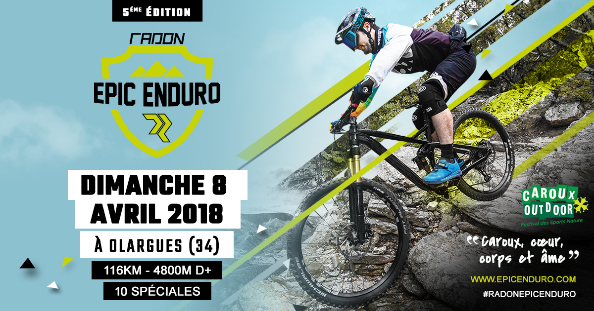 La Radon Epic Enduro, course de VTT à Olargues