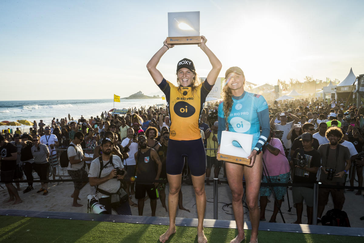 Stephanie Gilmore et Filipe Toledo s'impose sur le Oi Rio Pro 2018 !
