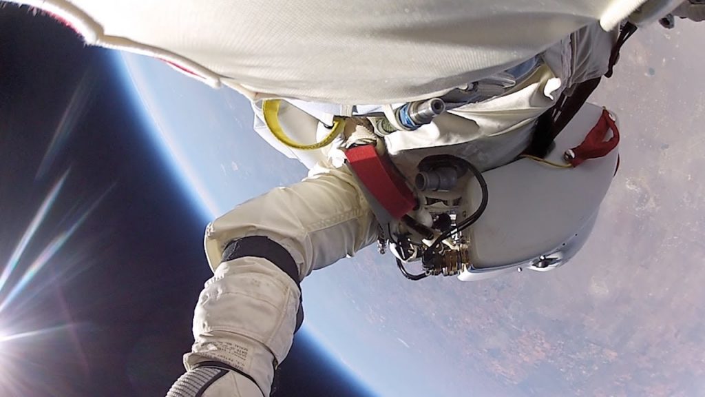 Quand Felix Baumgartner sautait depuis la stratosphère