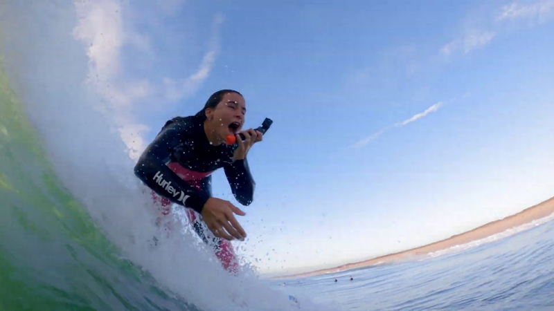 Top 10 du surf en GoPro Johanne Defay sunset session à Hossegor
