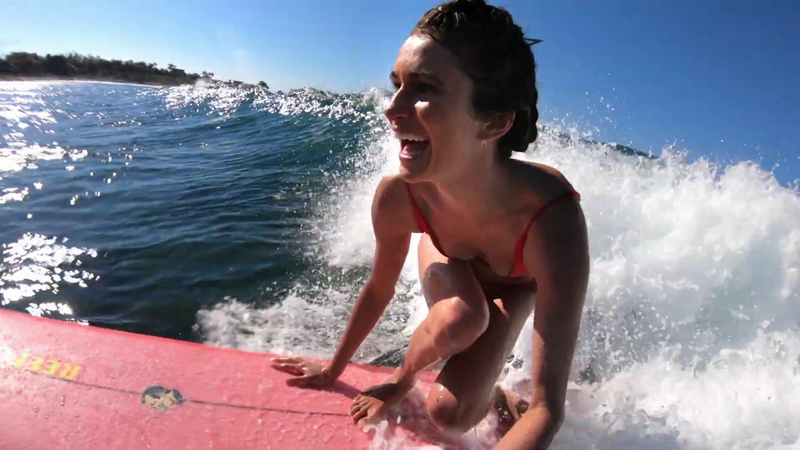Top 10 du surf en GoPro victoria vergara bikini string thong nude nue