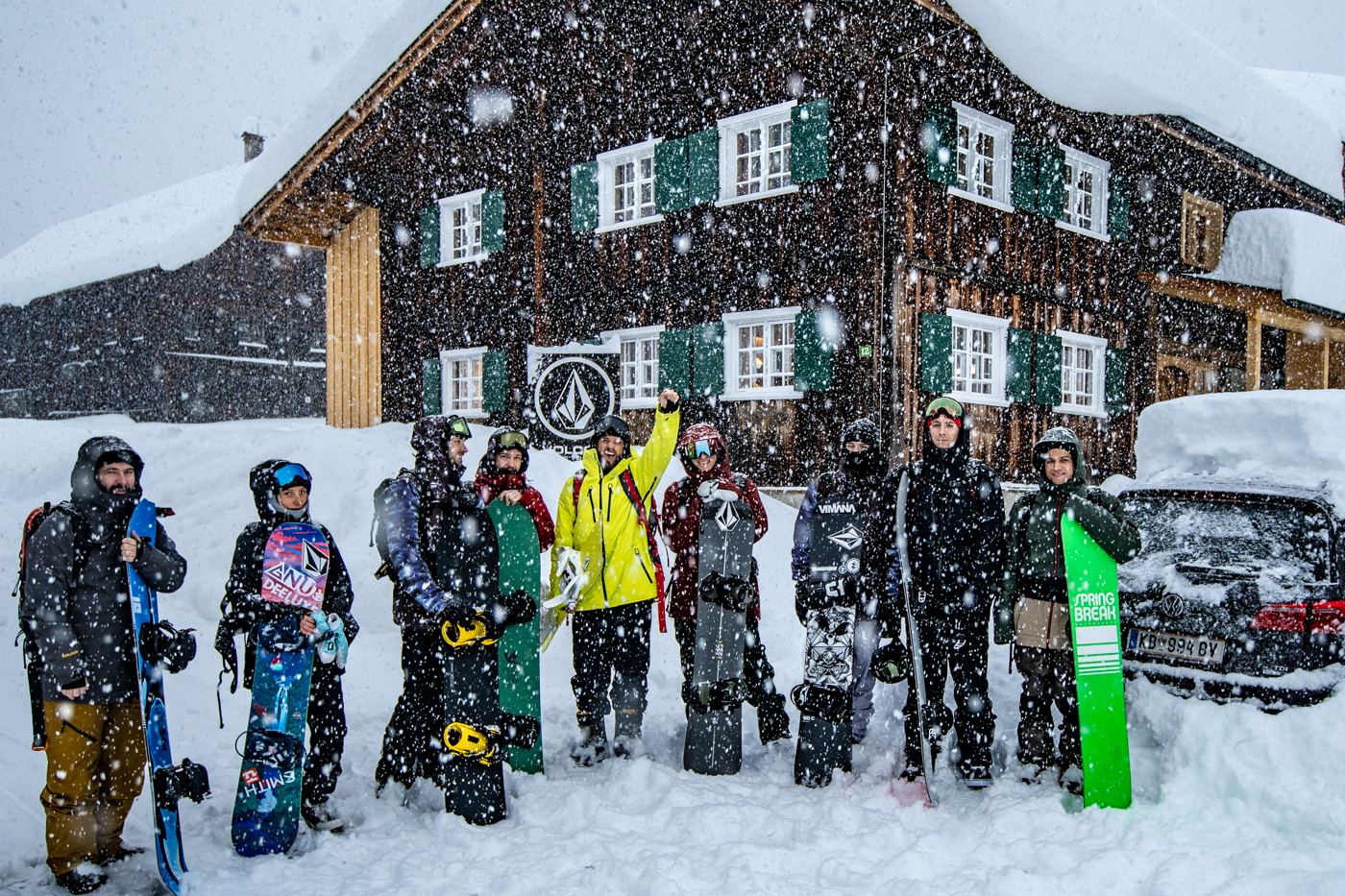 Volcom Stoneymountain Chalet : le récit d'une aventure