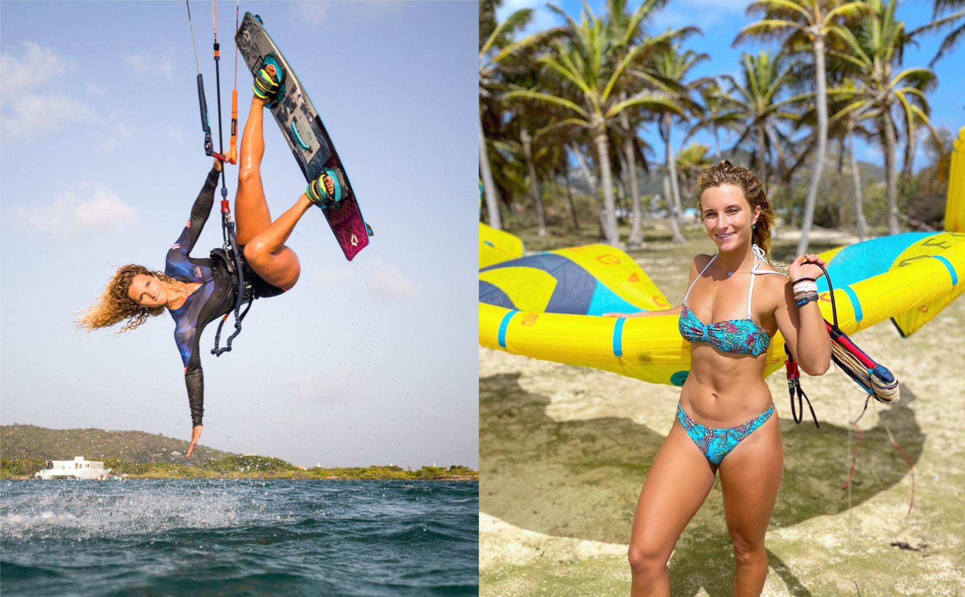 paula-novotna kitesurf kitesurfingkiteboard kiteboarding string thong bikini ass nude hot