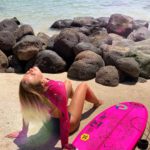 uhaina joly surf surfeuse surfing string thong bikini ass nude hot topless