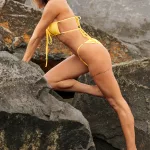 allie ayers swimsuit si 2021 string bikini thong nude ass topless hot sexy