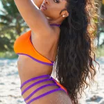 megan thee stallion swimsuit si 2021 string bikini thong nude ass topless hot sexy