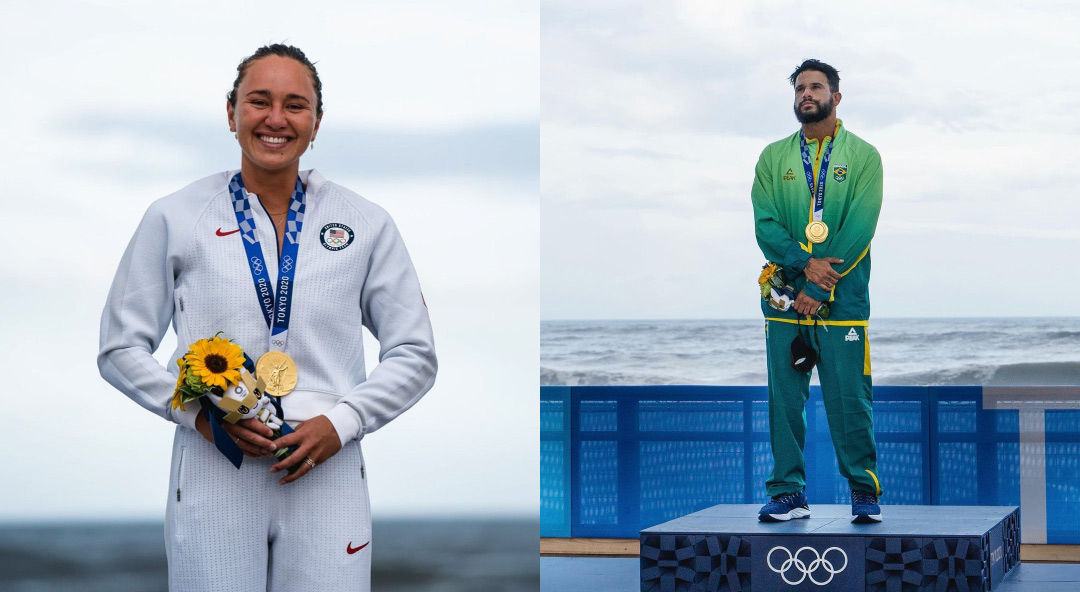 italo ferreira carissa moore champions olympiques tokyo 2020