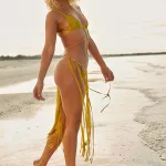 jasmine sanders swimsuit si 2021 string bikini thong nude ass topless hot sexy
