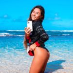 tina cohen bikini string thong ass nude sexy naked surf