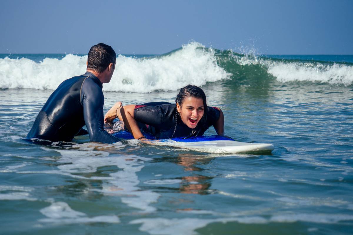 cours de surf apprentissage moniteur